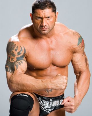 Dave Batista Dragon Arm Tattoo